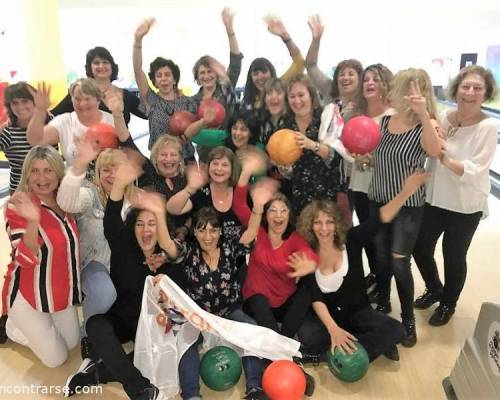 Nosotras ! :Encuentro Grupal LLEGÓ LA PRIMAVERA AL BOWLING!!!!!!