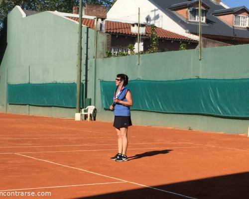 Encuentros Grupales (23/09/2018) :   Domingos de Tenis por la tarde