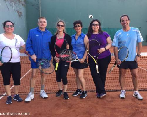 Encuentros Grupales (23/09/2018) :   Domingos de Tenis por la tarde