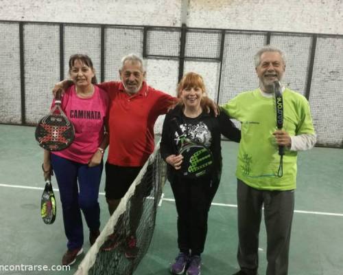 17934 11 **2018 Seguimos jugando al Padel ? ** Horario: 14:30 a 16:30