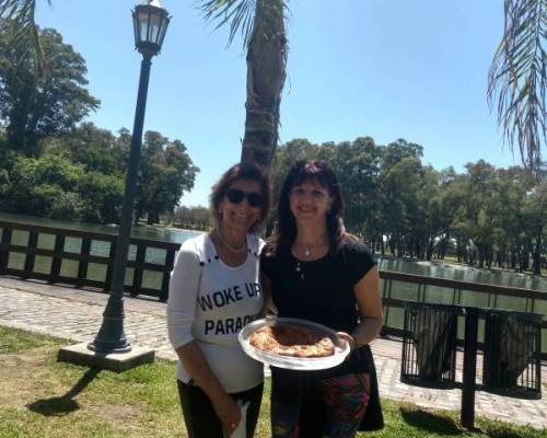 Las dos cumpleañeras, Cris y Sandra! :Encuentro Grupal PALERMO ENTRENA Y TAMBIEN MATEA !!! (caminamos, corremos, trotamos)