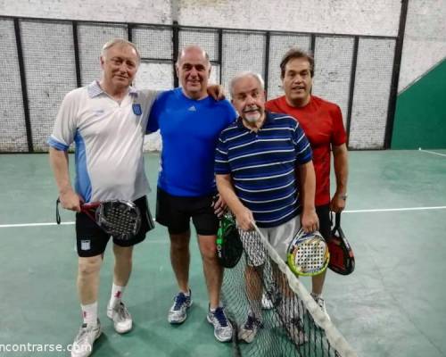 18238 9 **2018 Seguimos jugando al Padel ? ** Horario: 14:30 a 16:30