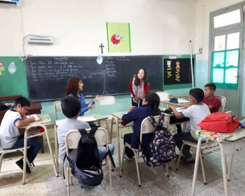 En 6to grado... :Encuentro Grupal Y nuevo ahijado, nuevas alegrías por 