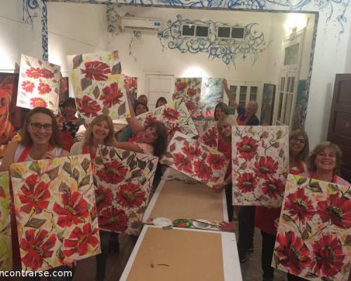 18678 15 4ta Paint Night  -  Disfrutamos pintando un cuadro + bebidas + pizzas !!! 