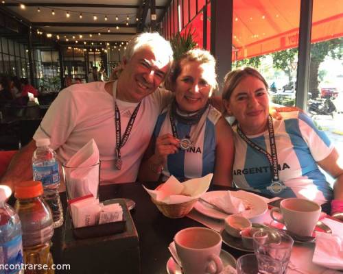 Qué lindos!! :Encuentro Grupal O JUREMOS CON GLORIA CORRER (O CAMINAR) !!! LA CARRERA MAYA....