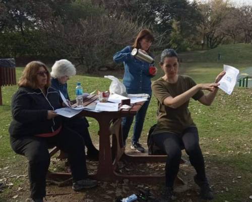 La profe en acción !! :Encuentro Grupal OTRA MIRADA EN LA RESERVA ECOLÓGICA COSTANERA SUR (RECS)