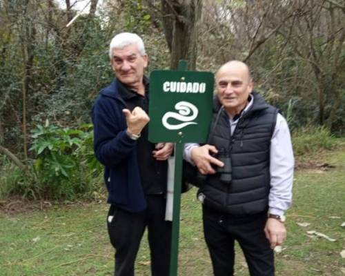 Están por ese lado.  :Encuentro Grupal OTRA MIRADA EN LA RESERVA ECOLÓGICA COSTANERA SUR (RECS)