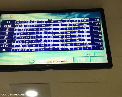 19648 6 BOWLING  CANALETERO !!!!
