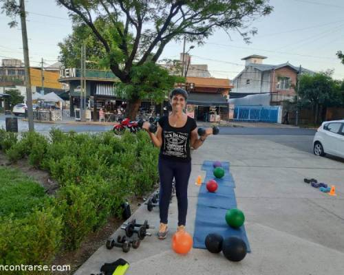 Jaajaa....no le saques los elementos a los pibes que entrenan!!! :Encuentro Grupal CAMINATA POR 