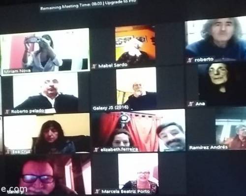 lindo grupete!!!!!!! :Encuentro Grupal TALLER DE CANTO  GRUPAL ONLINE