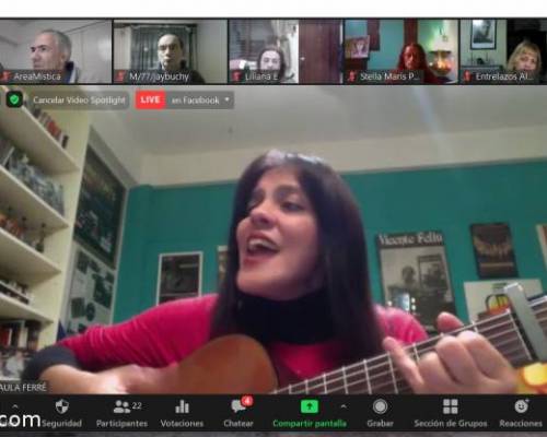 Re lindo recital , se escucha muy bien !! zoomate  :Encuentro Grupal Recital de Paula Ferré 