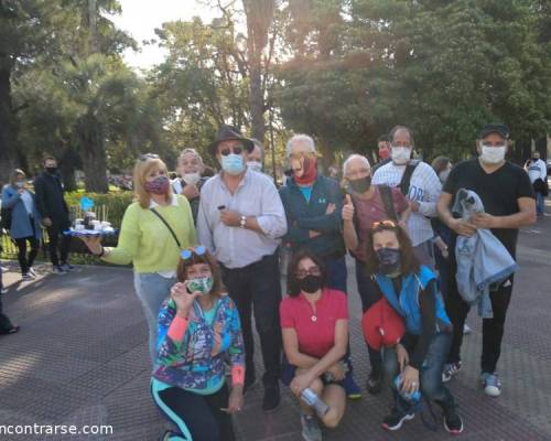 Un gusto verlos a todos. Gracias Florentino por ocuparte :Encuentro Grupal IN  DEVOTO TOWN SALIMOS A CAMINAR