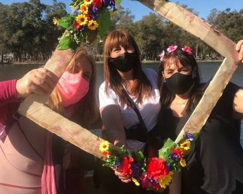 Hermosas!!!! :Encuentro Grupal FESTEJAMOS LA PRIMAVERA EN PARQUE 3 DE FEBRERO