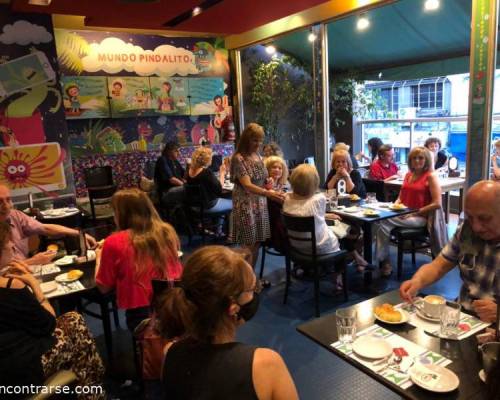 Excelente reunión. Pasé una tarde muy agradable. :Encuentro Grupal CAFÉ CONOCIÉNDONOS, CLUB DE CHARLA, JUEGOS Y ALGO MAS...