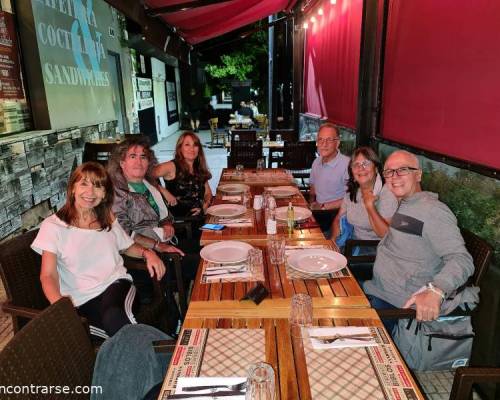 Versión Biblos de : Seis para triunfar,conversar,reír y disfrutar !! :Encuentro Grupal Y SEGUIMOS CAMINANDO....por los bosques de Palermo, desde El Galeón a Biblos