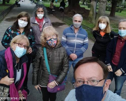 LINDA CAMINATA A PESAR DEL FRESQUETE. :Encuentro Grupal Vení a caminar con nosotros por Devoto!