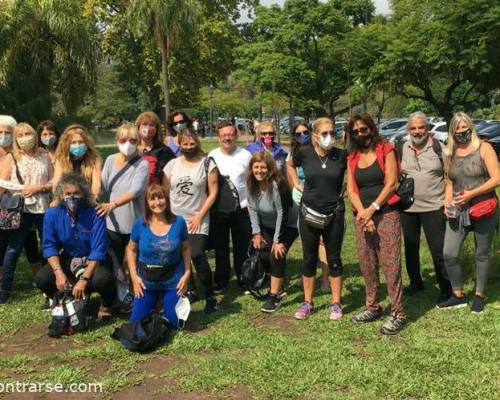 Gracias Liliana por todo el esfuerzo y le buena onda!!! :Encuentro Grupal VAMOS A PALERMO A CAMINAR DOMINGOS A LA MAÑANA EN GRUPO 