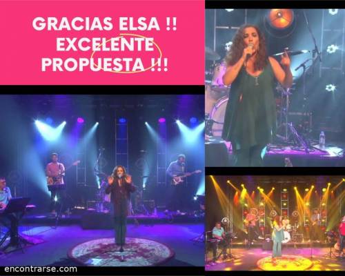 Un lujo disfrutar el recital !!! Gracias Elsa por compartir la propuesta .  :Encuentro Grupal SANDRA MIHANOVICH presenta NO HABRÁ FRONTERAS