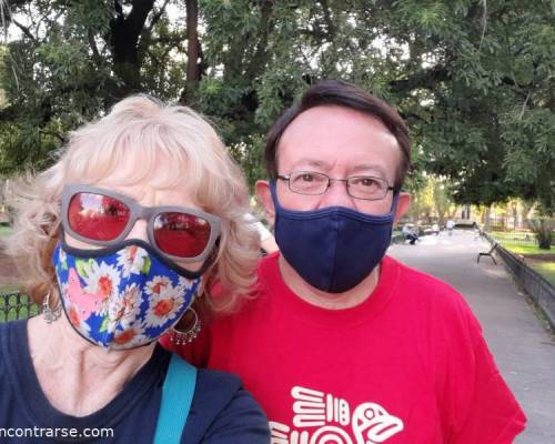 Gracias @CRIS141 por las fotos! :Encuentro Grupal Vení a caminar con nosotros por Devoto!