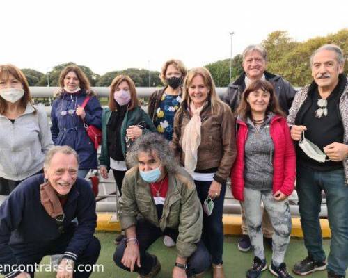 HERMOSO GRUPO HERMOSAS CHARLAS :Encuentro Grupal SEGUIREMOS  CAMINANDO....por los bosques de Palermo, desde El Galeón a Biblos