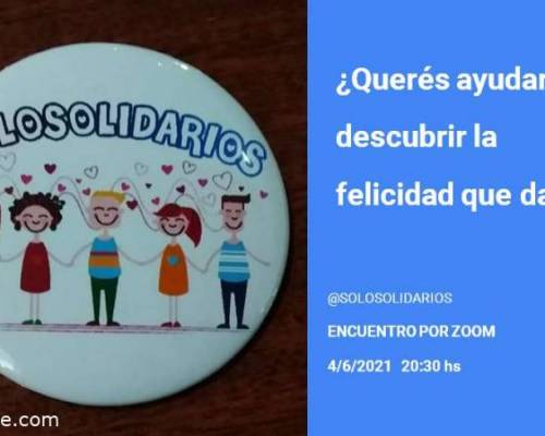 23410 5 Querés ayudar y descubrir la felicidad que da?