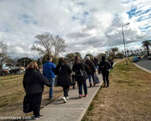 La caminata nos saco el frio... :Encuentro Grupal ZONA SUR PRESENTE!! Vamos a caminar en el Parque Lineal Don Bosco