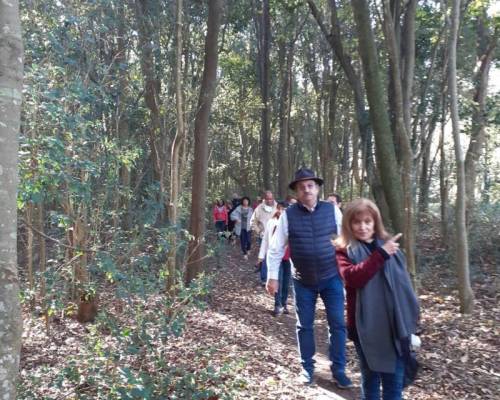 Ahí tenían cara de susto todavía... Tenían miedo a las alimañas jajajaja :Encuentro Grupal PARQUE PEREYRA IRAOLA, DISFRUTEMOS DE VER Y RESPIRAR ANTES QUE NOS QUITEN LAS HOJAS!!!