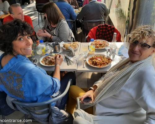 Sandra, amiga que linda estas en esta foto :Encuentro Grupal Almorzamos en Villa Devoto