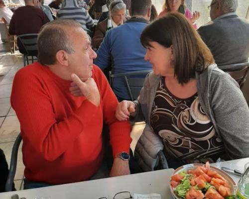 Que estaran hablando??? :Encuentro Grupal Almorzamos en Villa Devoto