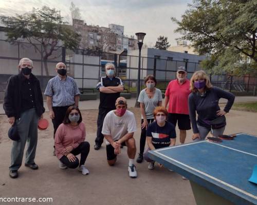 Lugar tranquilo y lindo grupo , ideal para una tarde a todo ping pong :Encuentro Grupal PING PONG-Tenis de mesa