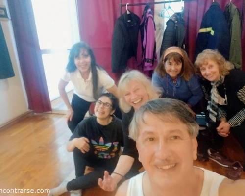 Fin de una bella clase!!! :Encuentro Grupal Danza Contemporánea