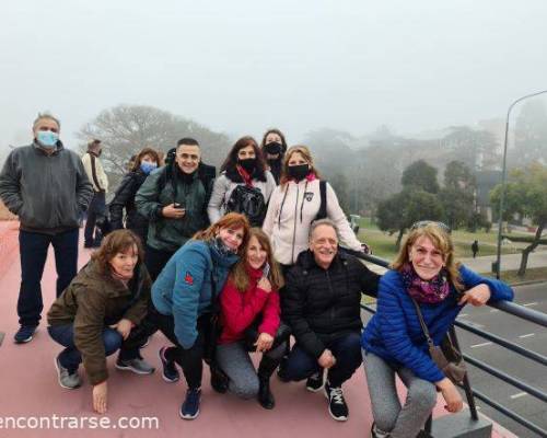 A pesar del feo dia, el clima interno fue excelente, agradezco a mis compañeros de caminata la excelente salida que tuvimos :Encuentro Grupal  Este Domingo  nuestra caminata cambia de ruta