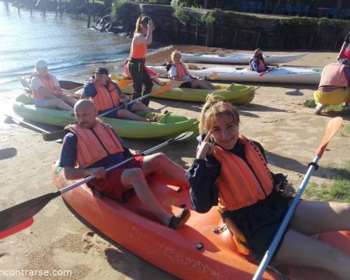 Hermosisimo !! Felicitaciones que alegria en la cara de todos !!  :Encuentro Grupal Luna llena de Primavera + Kayak 