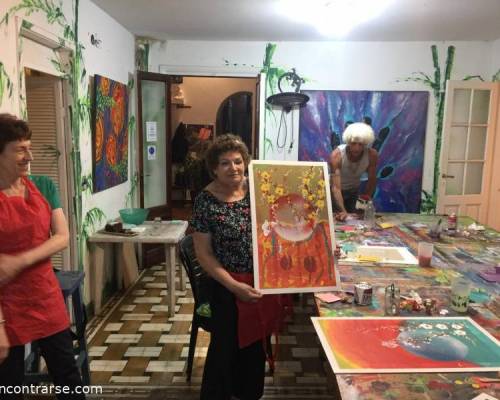 Encuentros Grupales (27/11/2021) :   PAINT NIGHT EN AREAMISTICA