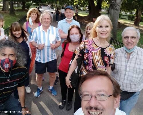 Gracias a todos los participantes, presentes y pasados, por habernos permitido construir un grupo armonioso, cero conflicto y con la mejor onda!!! ❤️ :Encuentro Grupal Vení a caminar con nosotros por Devoto! Cierre de ciclo 2021