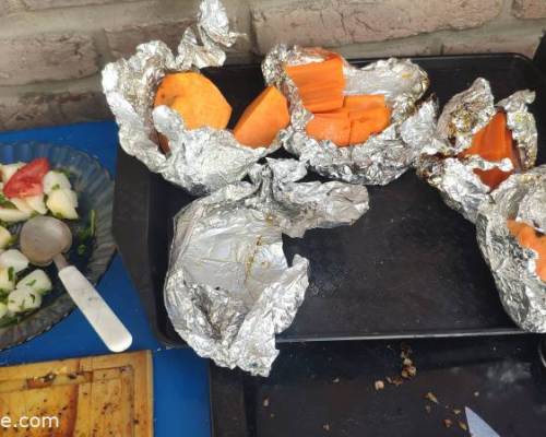 en esta paso, la radi con ajo fue suficiente! :Encuentro Grupal ¡¡ Asado, pileta y bailongo !!