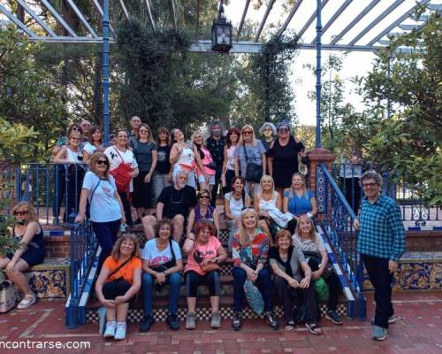 En el patio andaluz :Encuentro Grupal Paseo por los bosques de Palermo