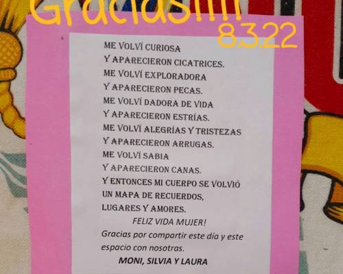 Me encantó. Qué buen detalle chicas!!!!!! :Encuentro Grupal EN EL DÍA DE LA MUJER NOS JUNTAMOS A TOMAR UN CAFÉ