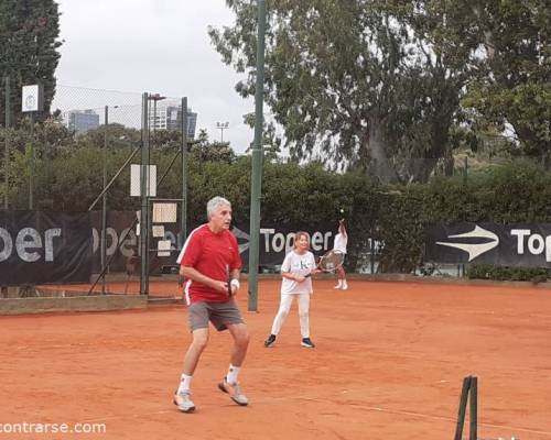 25705 3 TENIS del Domingo rodeado de verde * NUEVO HORARIO*