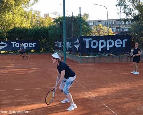 25854 17 TENIS del Domingo rodeado de verde * NUEVO HORARIO*