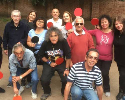 Estupendo grupo! :Encuentro Grupal PING PONG-Tenis de mesa