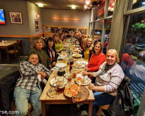 Buena y animada cena en PRANZO !!   :Encuentro Grupal LOS SECRETOS