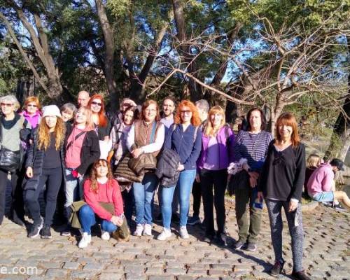 Hermoso día para caminar acompañada de toda esta gente linda!!!  :Encuentro Grupal CAMINAMOS NUEVAMENTE  POR LOS BOSQUES DE PALERMO, PERO....... si hace mucho hacemos el Plan B