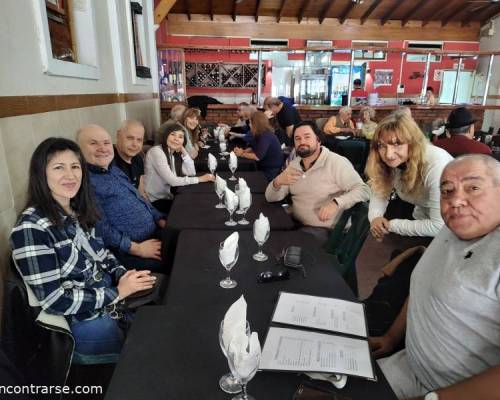 Encuentros Grupales (11/09/2022) :   ALMUERZO EN EL CLUB SOCIAL NUEVA CHICAGO Y FERIA DE MATADEROS