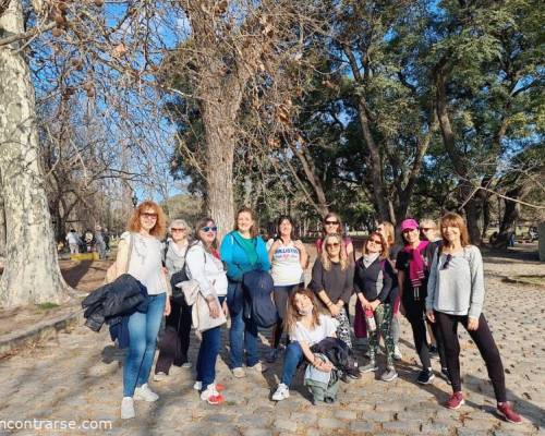 Encuentros Grupales (14/08/2022) :   CAMINAMOS NUEVAMENTE  POR LOS BOSQUES DE PALERMO, PERO....... si hace mucho hacemos el Plan B