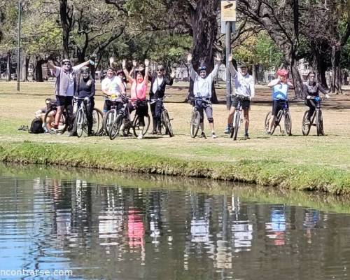 Lago Victoria Ocampo  :Encuentro Grupal Bici recorremos los 4 lagos y terminamos con un Picnic en el Planetario