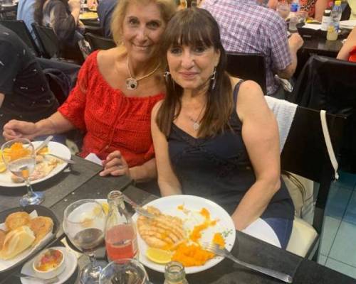 Simple y contudente: las quiero un montonaso cantidad 🥰Cris y Sil🥰 :Encuentro Grupal VIERNES EN CANDILEJAS,  CENA SHOW