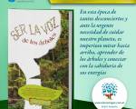 Más! 2° Presentación  del libro: "SER LA VOZ de los Árboles"  : Vamos a todas esas ramitas interesadas!  animarse a abrir el corazón a la naturaleza!  La/os espero!