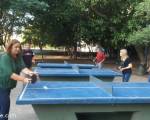 PING PONG-Tenis de mesa: Jugamos  en la plaza Caballito:Entre calles:Rojas-Garcia Lorca-Yerbal y Vias del Sarmiento