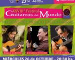 GUITARRAS DEL MUNDO : Excelente concierto, la verdad supero las expectativas originales, felicitaciones a la organizadora por la idea y por la convocatoria.